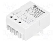 Relay: installation; in mounting box; -10÷50°C; IP20; 230VAC; 400W FINDER