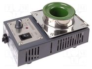Device: soldering pot; 200W; 150÷450°C; 36mm; 230VAC; Plug: EU QUICK