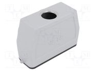 Enclosure: for HDC connectors; HTS; size 5; Locking: for latch TE Connectivity