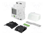 Twilight switch; for DIN rail mounting; 230VAC; SPDT; IP20; 11.91 FINDER