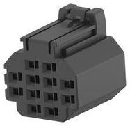 CONNECTOR HOUSING, RCPT, 12POS, 2MM