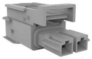 CONNECTOR HOUSING, PLUG, 2POS, 5MM
