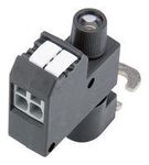 POWER TAP W/FUSE, 2A, 400V, M5 SCREW MNT