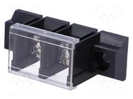 Connector: terminal block; 41A; 750V; with protection; tinned DEGSON ELECTRONICS