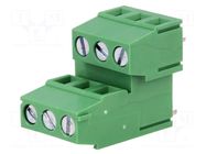 Connector: PCB terminal block; terminal; 10A; 300V; angled 90° DEGSON ELECTRONICS