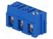 PCB terminal block; straight; 7.5mm; ways: 3; on PCBs; 2.5mm2; 10A 