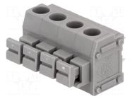 Connector: PCB terminal block; terminal; 8A; 300V; angled 90° DEGSON ELECTRONICS