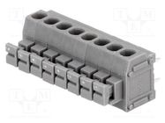 PCB terminal block; angled 90°; 3.81mm; ways: 8; on PCBs; 1.5mm2 DEGSON ELECTRONICS