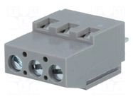 Connector: PCB terminal block; terminal; 20A; 300V; angled 90° DEGSON ELECTRONICS
