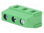 Connector: PCB terminal block; terminal; 18A; 450V; angled; tinned DEGSON ELECTRONICS