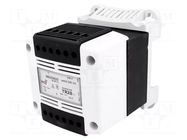 Transformer: mains; 250VA; 230VAC; 12V; Leads: terminal block; IP20 DF ELECTRIC