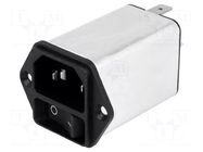 Connector: AC supply; socket; male; 10A; 250VAC; C14 (E); DC12 SCHURTER