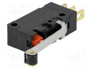 Microswitch SNAP ACTION; 0.1A/125VAC; 0.1A/30VDC; SPDT; ON-(ON) OMRON Electronic Components