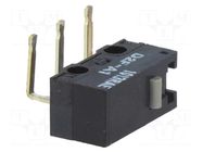 Microswitch SNAP ACTION; 3A/125VAC; 2A/30VDC; without lever OMRON Electronic Components