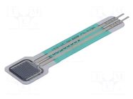 Sensor: pressure; Range: 0,2÷100N; 11.94x48.77x0.34mm; 1mA IEE