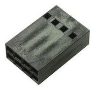 CONNECTOR HOUSING, RCPT, 8POS, 2.54MM