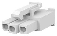 CONNECTOR HOUSING, RCPT, 3POS, 4.2MM