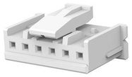 CONNECTOR HOUSING, RCPT, 6POS, 2.5MM