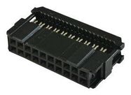 IDC CONN, RCPT, 20POS, 2ROW, 2.54MM