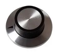 KNOB, ROUND SHAFT, PHENOLIC, 36.1MM