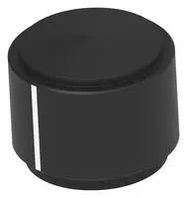 KNOB, ROUND SHAFT, ALUMINIUM, 19.1MM