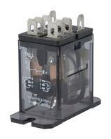 POWER RELAY, DPDT, 12VDC, 15A, QC