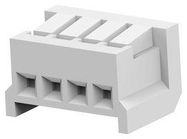 CONNECTOR HOUSING, RCPT, 4POS, 2.5MM