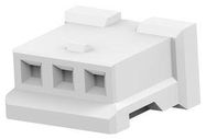 CONNECTOR HOUSING, RCPT, 3POS, 1.5MM