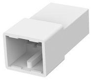 CONNECTOR HOUSING, PLUG, 2POS, 6.35MM