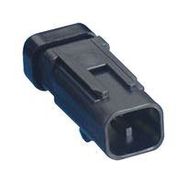 CONNECTOR HOUSING, RCPT, 2POS, 4.5MM