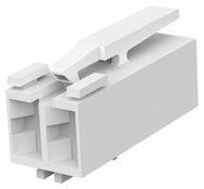 CONNECTOR HOUSING, RCPT, 2POS, 5MM