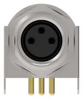 SENSOR CONNECTOR, M8, R/A RCPT, 3POS