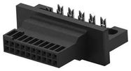 IDC CONN, RCPT, 20POS, 2ROW, 1.27MM
