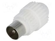 Connector: coaxial 9.5mm (IEC 169-2); plug; male; for cable CHANGZHOU DAHUA IMP AND EXP (GROUP) CO