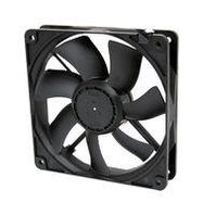 DC AXIAL FAN, BALL, 128.2CFM, 0.62A, 12V