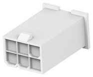 RECTANGULAR HOUSING, PLUG, 6POS, 4.2MM