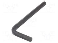 Wrench; hex key; HEX 6mm; Overall len: 90mm; Chrom-vanadium steel C.K