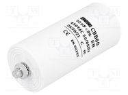 Capacitor: motors, run; 50uF; 450V; Ø50x106mm; -25÷70°C; ±5%; 3000h SR PASSIVES