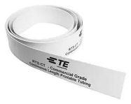 HEAT-SHRINK TUBING, 3:1, 6.4MM, WHITE