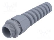 Cable gland; with strain relief; M20; 1.5; IP68; polyamide; grey LAPP