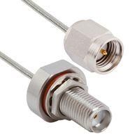 COAX CABLE, SMA PLUG-BLKHD JACK/6"