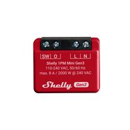 Shelly Mini 1PM Gen3 Wi-Fi and Bluetooth relay switch power measurement