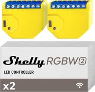 Wi-Fi kontroller LED ribadele Shelly RGBW2 x2