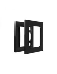 Shelly Wall frame 1 - black for the Shelly Wall Switch line