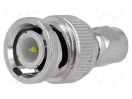 Adapter; BNC plug,SMA male GOOBAY