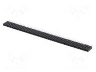 Connector: pin strips; socket; female; PIN: 45; straight; THT; 1x45 FISCHER ELEKTRONIK