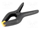 Universal clamp; plastic; Grip capac: 0÷87mm; L: 230mm AVIT