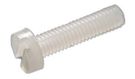 SCREW, CHEESE HEAD SLOTTED, M4, 12MM