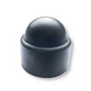 CAP NUT, SCREW PROTECTOR, PE, M10, BLACK