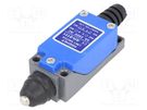 Limit switch; pin plunger Ø6,8mm; NO + NC; 5A; max.250VAC; IP64 HIGHLY ELECTRIC
